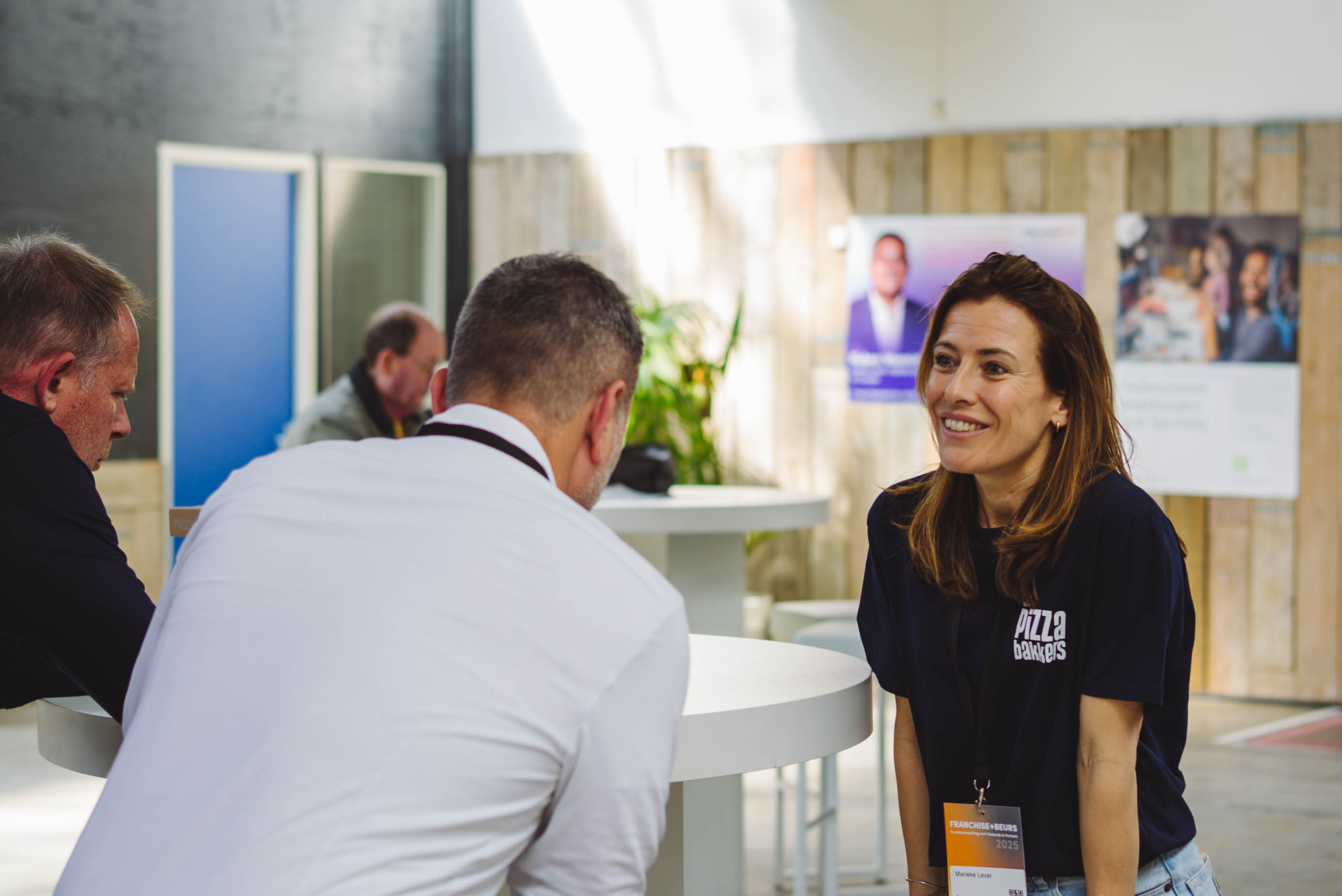 Pizzabakkers in gesprek